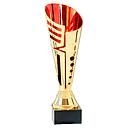 Trofeo 18081/1 alt.32cm oro/rojo