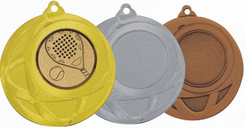 Medalla portadiscos de 50mm: Ref:14/40