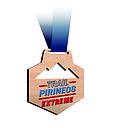 Medalla de madera S13C impresa a todo color