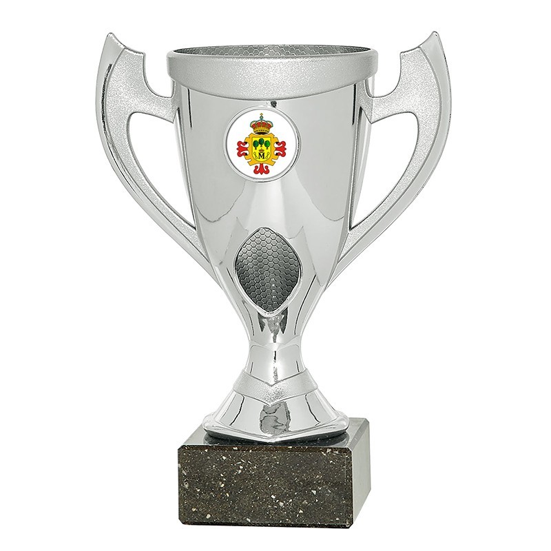 Trofeo Económico portadiscos de 3 alturas. Ref. 24065