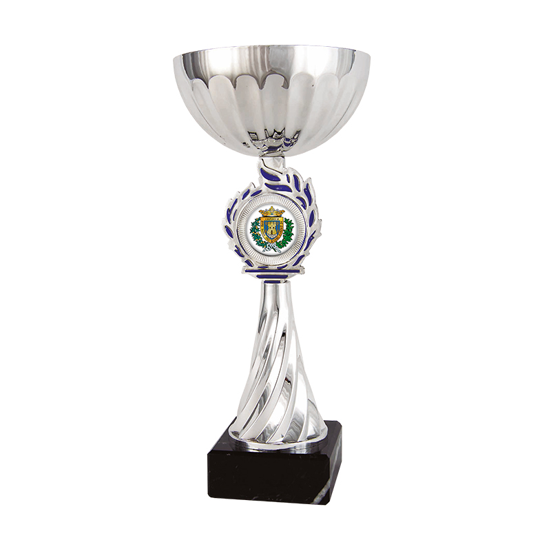 Trofeo Económico de 4 alturas con disco. Ref. 24060