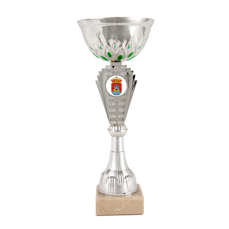 Trofeo Económico con disco de 3 alturas. Ref. 24051