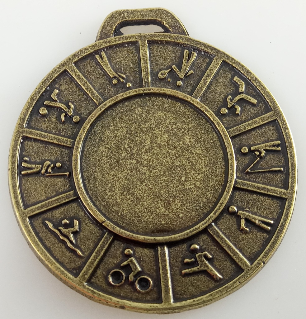 Medalla portadiscos de 50mm. Ref:14/32 