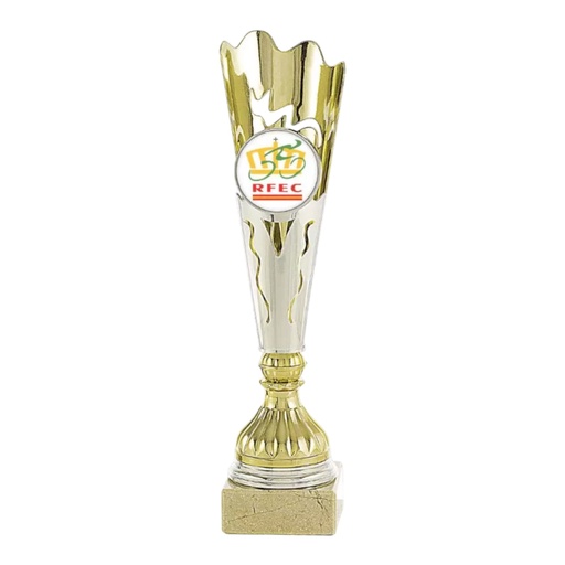 Trofeo Económico de 3 alturas con disco. Ref. 24076