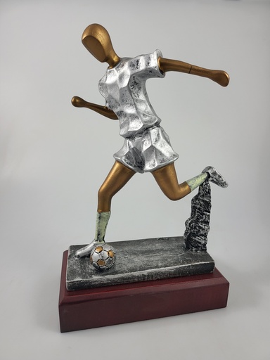 [C11207.3-01] Resina 11207/3-01 24cm fútbol rematando