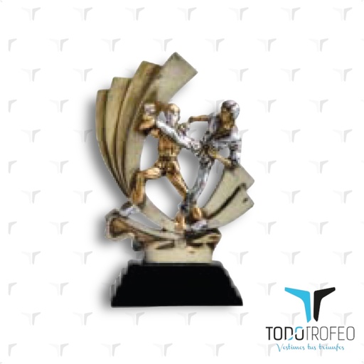 [RT52030.2] Resina S.52/2 alt.21cm karate