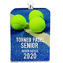 [S04A.70.E20] Medalla de cristal rectangular S04A