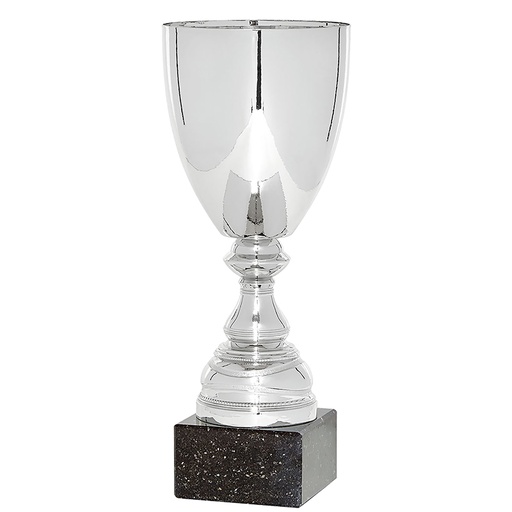 Trofeo copa metálica plata