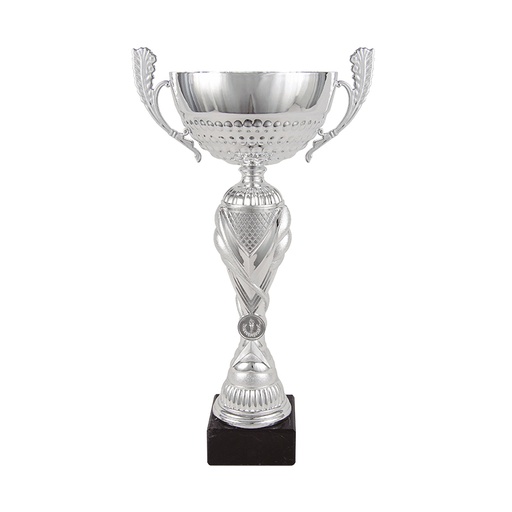 Trofeo Copa clásica con asas y relieve