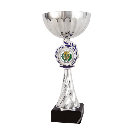 Trofeo Económico de 4 alturas con disco. Ref. 24060