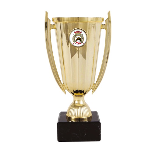 Trofeo Económico de 3 alturas con disco. Ref. 24063